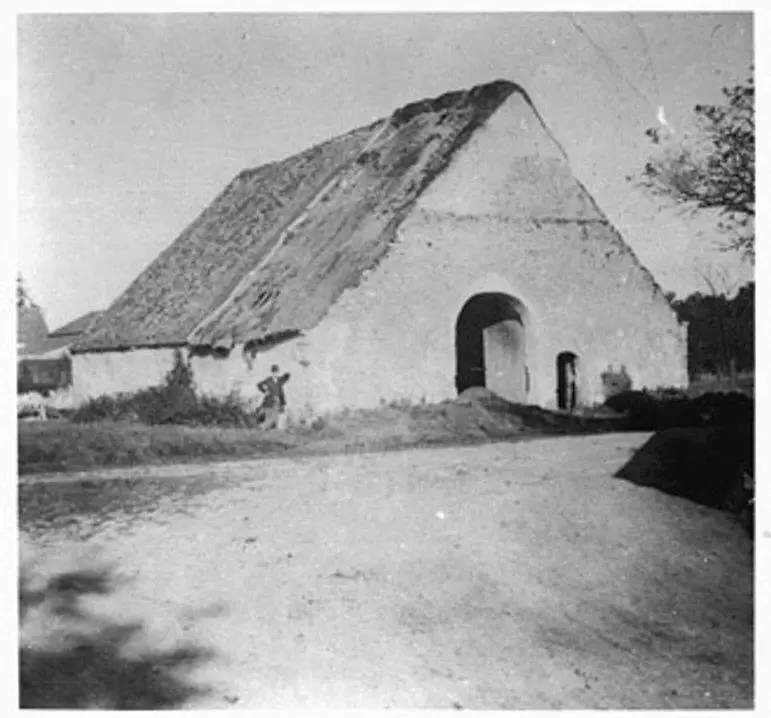 Grange Dimière MaGloire avant destruction Photographie fin du 19 ème Crédit Base Mérimée